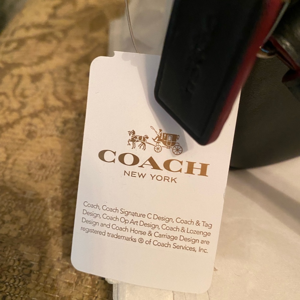 Coach X Disney Mickey Mouse Ears Wristlet - Picture 9 of 10